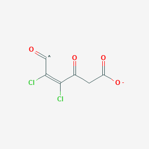 molecular formula C6H2Cl2O4- B129238 2,3-Dichloromaleylacetate CAS No. 146764-41-2