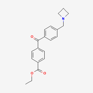 4-Azetidinomethyl-4'-carboethoxybenzophenone