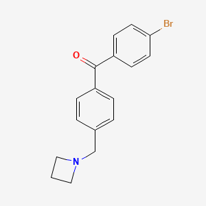 4-Azetidinomethyl-4'-bromobenzophenone