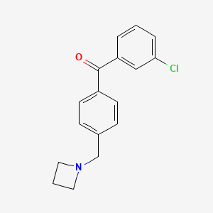 4'-Azetidinomethyl-3-chlorobenzophenone