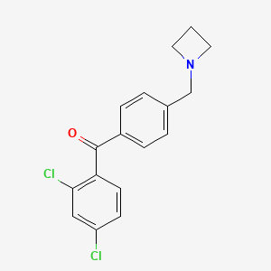 4'-Azetidinomethyl-2,4-dichlorobenzophenone