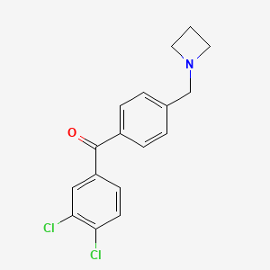 4'-Azetidinomethyl-3,4-dichlorobenzophenone