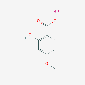 B129242 Potassium 2-hydroxy-4-methoxybenzoate CAS No. 152312-71-5