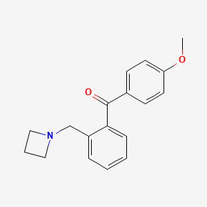 2-Azetidinomethyl-4'-methoxybenzophenone