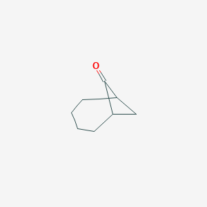 molecular formula C8H12O B12924255 Bicyclo[4.1.1]octan-7-one 