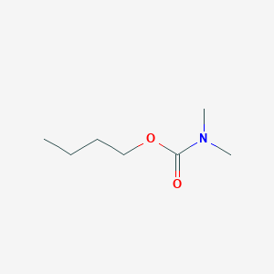 molecular formula C7H15NO2 B12924256 Carbamic acid, dimethyl-, butyl ester CAS No. 7304-97-4