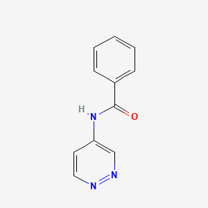 molecular formula C11H9N3O B12924270 N-(Pyridazin-4-yl)benzamide CAS No. 921759-07-1