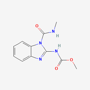 molecular formula C11H12N4O3 B12924357 Azindoyle CAS No. 28593-34-2