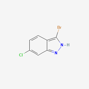 3-Bromo-6-chloro-1H-indazole