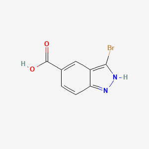 B1292438 3-Bromo-1H-indazole-5-carboxylic acid CAS No. 885521-49-3