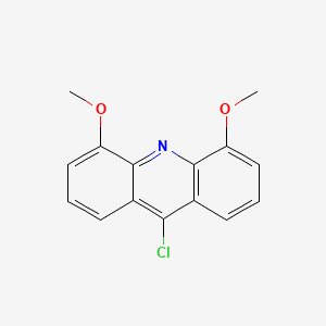 molecular formula C15H12ClNO2 B12924389 9-Chloro-4,5-dimethoxyacridine CAS No. 89784-84-9