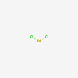 molecular formula Cl2Pd B129244 Palladium(II) chloride CAS No. 7647-10-1