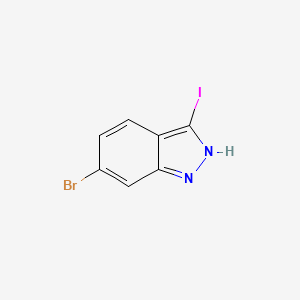 6-Bromo-3-iodo-1H-indazole