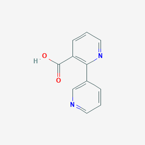 molecular formula C11H8N2O2 B1292471 [2,3'-Bipyridine]-3-carboxylic acid CAS No. 851368-00-8