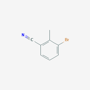 molecular formula C8H6BrN B1292480 3-溴-2-甲基苯甲腈 CAS No. 52780-15-1