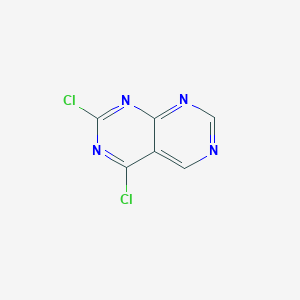 molecular formula C6H2Cl2N4 B12924833 2,4-Dichloropyrimido[4,5-d]pyrimidine CAS No. 1197193-36-4