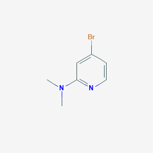molecular formula C7H9BrN2 B1292491 4-bromo-N,N-dimethylpyridin-2-amine CAS No. 946000-27-7