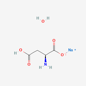 molecular formula C4H8NNaO5 B1292496 L-Aspartic acid sodium salt monohydrate CAS No. 323194-76-9