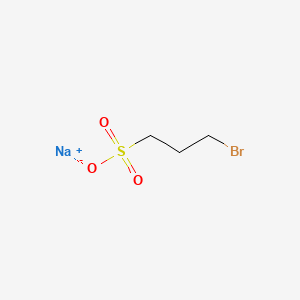 molecular formula C3H6BrNaO3S B1292497 Sodium 3-Bromopropanesulfonate CAS No. 55788-44-8