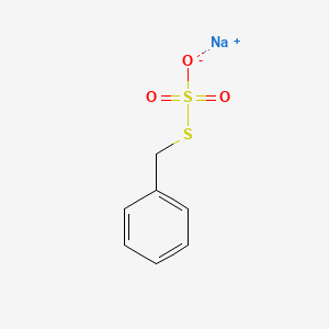 molecular formula C7H7NaO3S2 B1292501 Natriumbenzylthiosulfat 