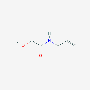 molecular formula C6H11NO2 B12925194 N-Allyl-2-methoxy-acetamide CAS No. 486393-59-3