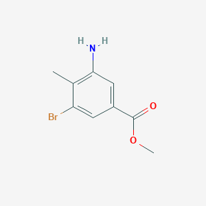 Methyl 3-amino-5-bromo-4-methylbenzoate