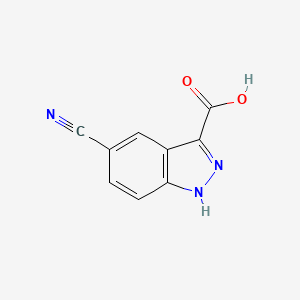 5-Cyano-1H-indazole-3-carboxylic acid