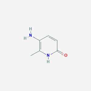 molecular formula C6H8N2O B1292578 5-Amino-6-methylpyridin-2(1H)-one CAS No. 88818-90-0