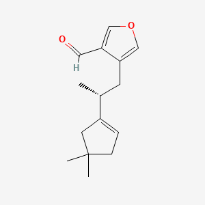 molecular formula C15H20O2 B12925898 Lactaral CAS No. 54462-53-2