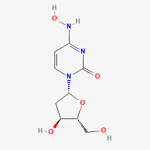 molecular formula C9H13N3O5 B12925917 Uridine, 2'-dehydroxy-, 4-oxime CAS No. 1867-16-9