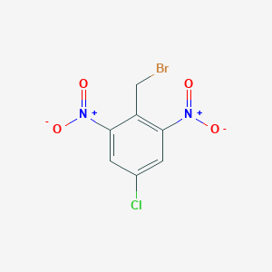 2-(Bromomethyl)-5-chloro-1,3-dinitrobenzene