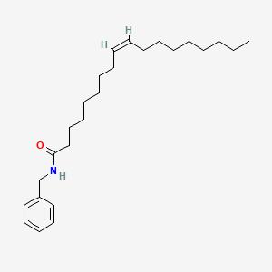 molecular formula C25H41NO B12926031 N-benzyloleamide 
