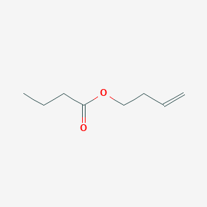 molecular formula C8H14O2 B12926053 3-Butenyl butyrate CAS No. 21698-32-8