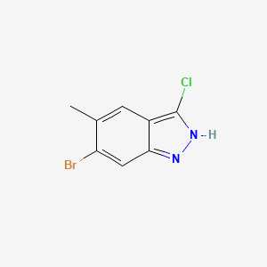 6-Bromo-3-chloro-5-methyl-1H-indazole