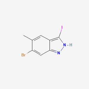 6-Bromo-3-iodo-5-methyl-1H-indazole