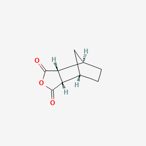molecular formula C9H10O3 B12926101 Rel-(3aR,4R,7S,7aS)-hexahydro-4,7-methanoisobenzofuran-1,3-dione 