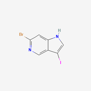 6-Bromo-3-iodo-1H-pyrrolo[3,2-c]pyridine