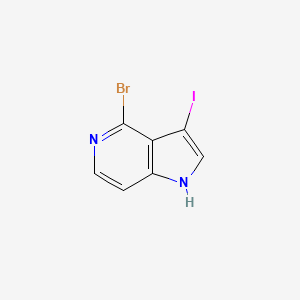 4-Bromo-3-iodo-1H-pyrrolo[3,2-c]pyridine