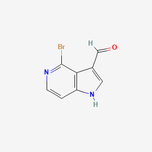 4-bromo-1H-pyrrolo[3,2-c]pyridine-3-carbaldehyde