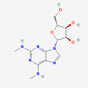 2-Methylamino-N6-methyladenosine