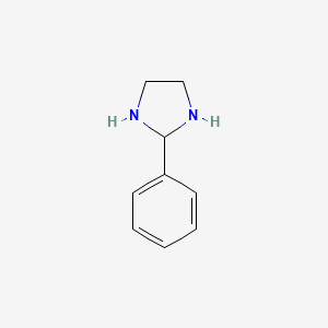 molecular formula C9H12N2 B12926567 2-Phenylimidazolidine CAS No. 65853-66-9