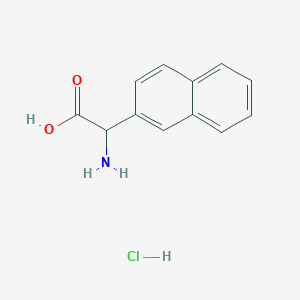 2-Amino-2-(naphthalen-2-YL)acetic acid hydrochloride
