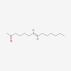 molecular formula C14H26O B12927021 7E-Tetradecen-2-one CAS No. 146955-46-6