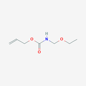 molecular formula C7H13NO3 B12927097 Prop-2-en-1-yl (ethoxymethyl)carbamate CAS No. 59186-19-5