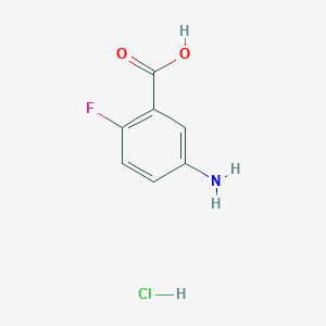 3-Amino-6-fluorobenzoic acid hydrochloride
