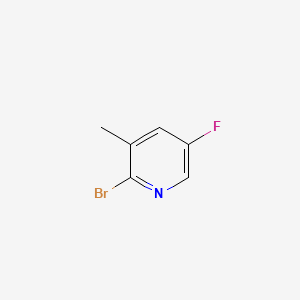 molecular formula C6H5BrFN B1292715 2-Bromo-5-fluoro-3-methylpyridine CAS No. 38186-85-5