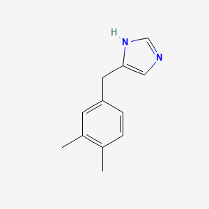 molecular formula C12H14N2 B12927166 Isodetomidine 