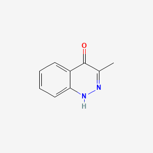 molecular formula C9H8N2O B12927203 3-Methyl-4-cinnolinol CAS No. 7317-82-0
