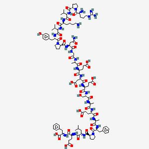 molecular formula C112H165N27O36 B1292742 ACTH (18-39) (human) 