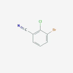 molecular formula C7H3BrClN B1292744 3-溴-2-氯苯甲腈 CAS No. 914250-82-1